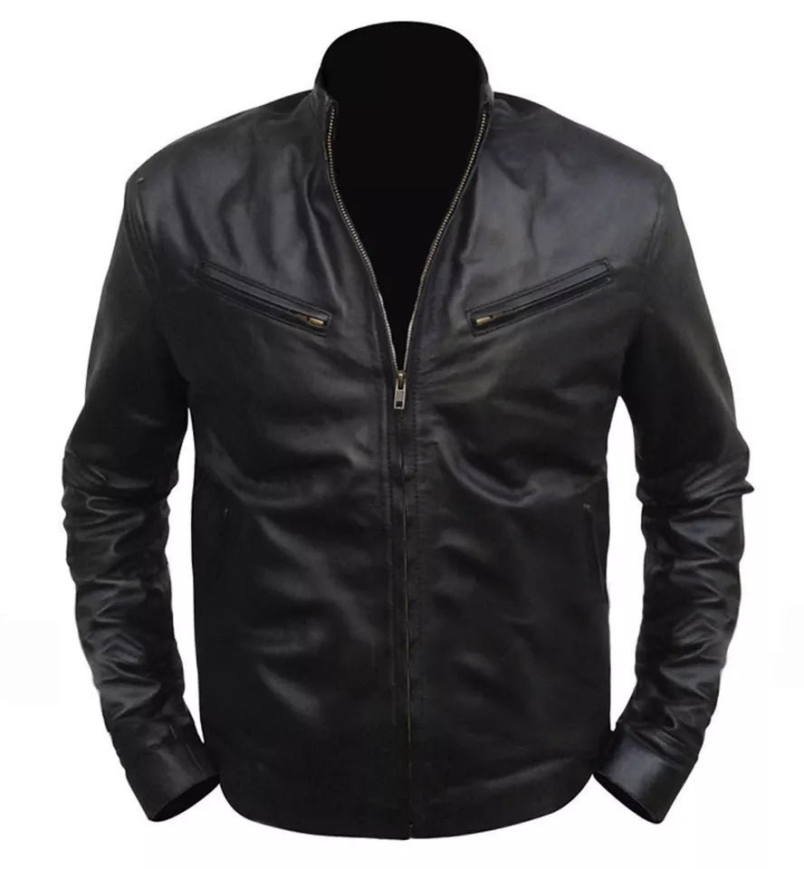 Fast And Furious  Vin Diesel Biker Rider Motorcycle Leather Jacket
