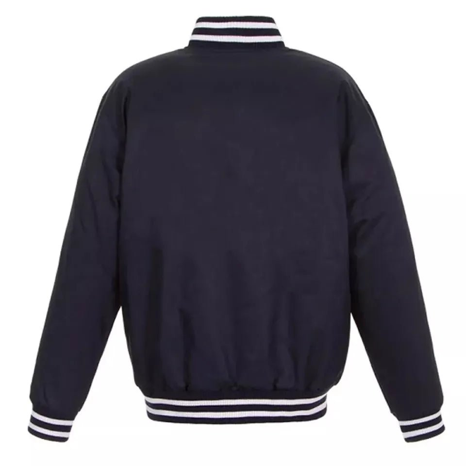 Letterman Tampa Bay Lightning Black All Wool Varsity Jacket - NHL - Image 2