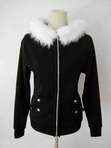 Squall Leonhart Final FantasyVIII Hoodie Jacket Cosplay Costume Custom Made